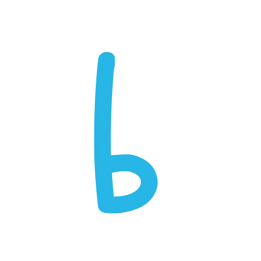 🔤 Эмодзи «Голубые буквы» для Telegram