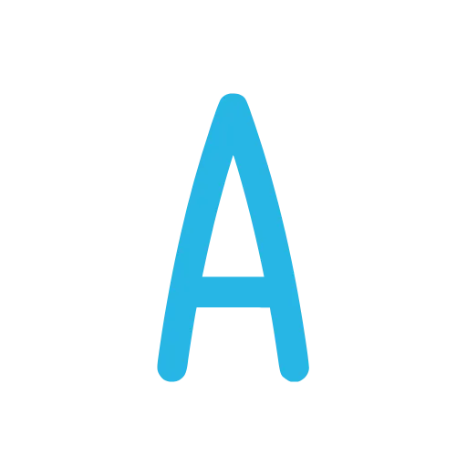 🔤 Эмодзи «Голубые буквы» для Telegram