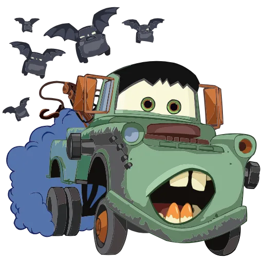 😨 Эмодзи «Тачки» для Telegram