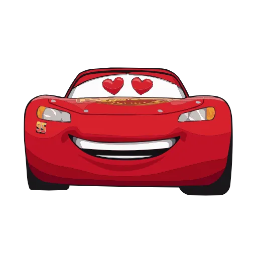 😍 Эмодзи «Тачки» для Telegram