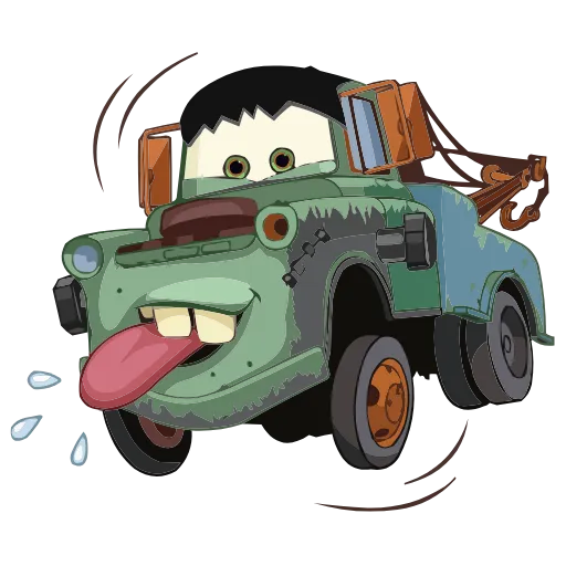 😛 Эмодзи «Тачки» для Telegram