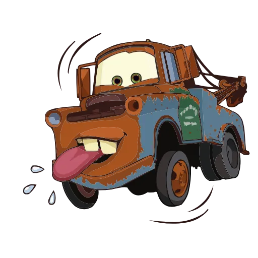 😛 Эмодзи «Тачки» для Telegram