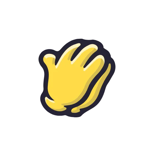 🙏 Эмодзи «Cartoon Gestures» для Telegram
