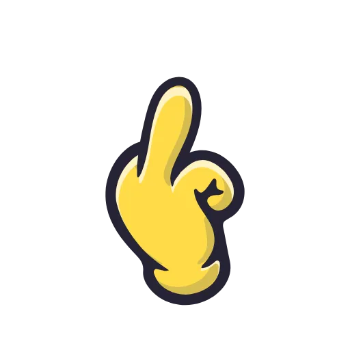 🖕 Эмодзи «Cartoon Gestures» для Telegram