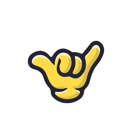 🤙 Эмодзи «Cartoon Gestures» для Telegram
