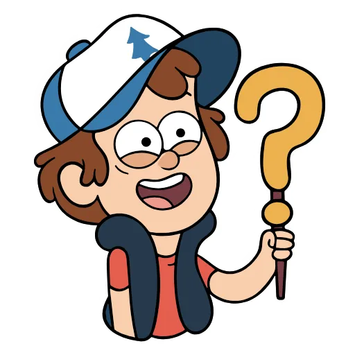 ❔ Эмодзи «Gravity Falls» для Telegram