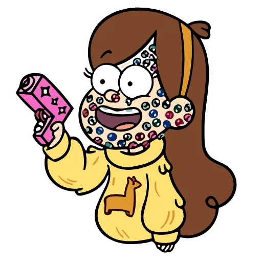 🔫 Эмодзи «Gravity Falls» для Telegram