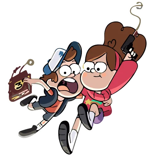 🚀 Эмодзи «Gravity Falls» для Telegram