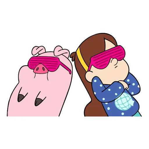 😎 Эмодзи «Gravity Falls» для Telegram