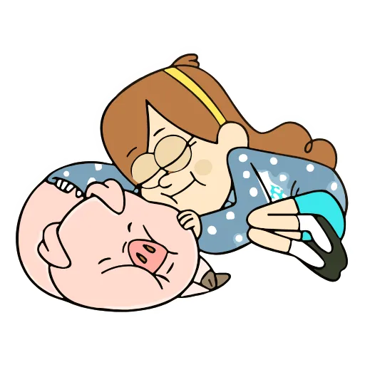 😴 Эмодзи «Gravity Falls» для Telegram