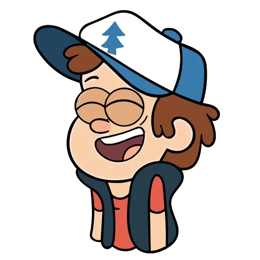😄 Эмодзи «Gravity Falls» для Telegram