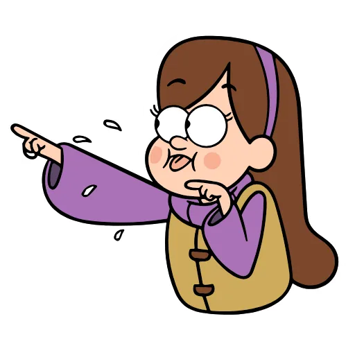 😛 Эмодзи «Gravity Falls» для Telegram