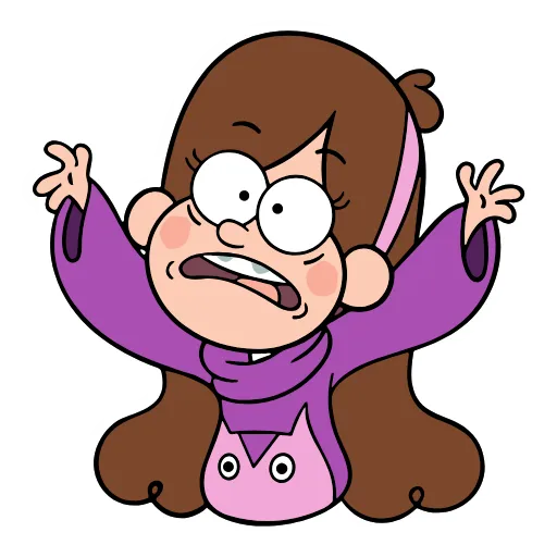😨 Эмодзи «Gravity Falls» для Telegram