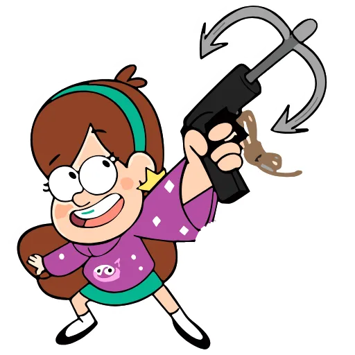 🔫 Эмодзи «Gravity Falls» для Telegram