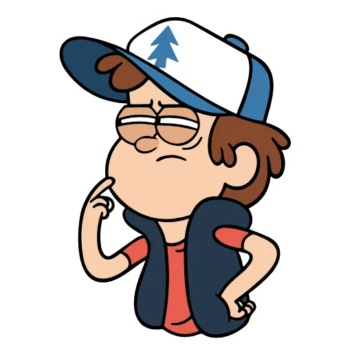 🤔 Эмодзи «Gravity Falls» для Telegram