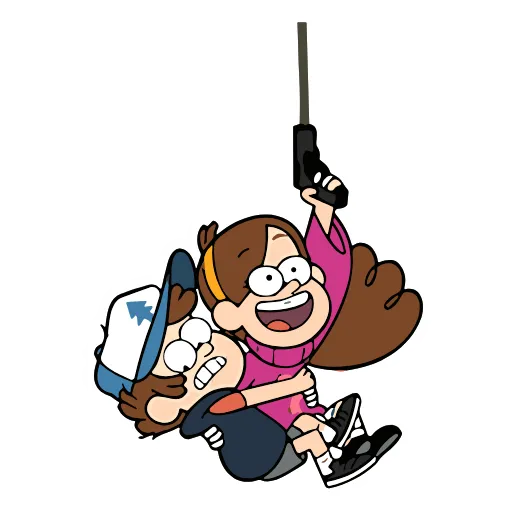 🔫 Эмодзи «Gravity Falls» для Telegram