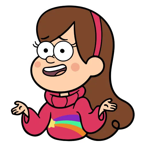 🤷‍♀️ Эмодзи «Gravity Falls» для Telegram