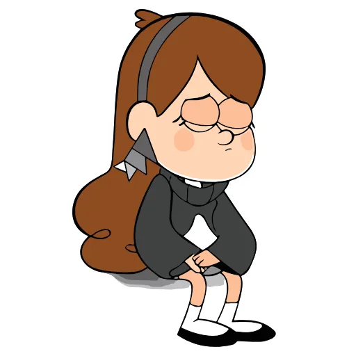 😔 Эмодзи «Gravity Falls» для Telegram
