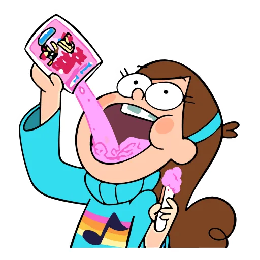 😋 Эмодзи «Gravity Falls» для Telegram