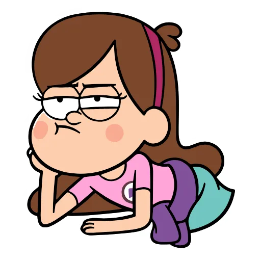 😒 Эмодзи «Gravity Falls» для Telegram
