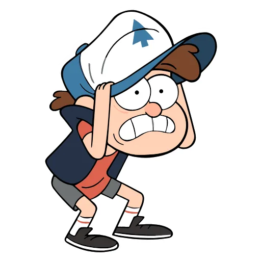 😨 Эмодзи «Gravity Falls» для Telegram