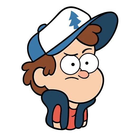 😒 Эмодзи «Gravity Falls» для Telegram