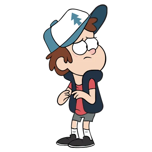 😦 Эмодзи «Gravity Falls» для Telegram