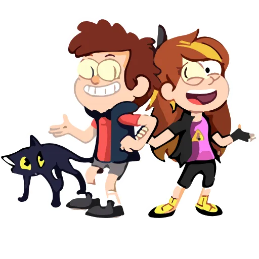 💁‍♂️ Эмодзи «Gravity Falls» для Telegram