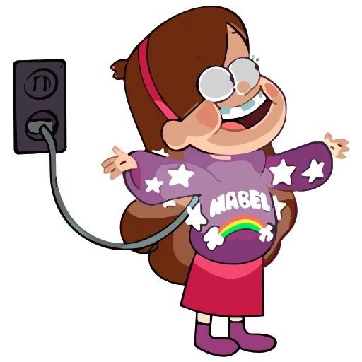 🌈 Эмодзи «Gravity Falls» для Telegram