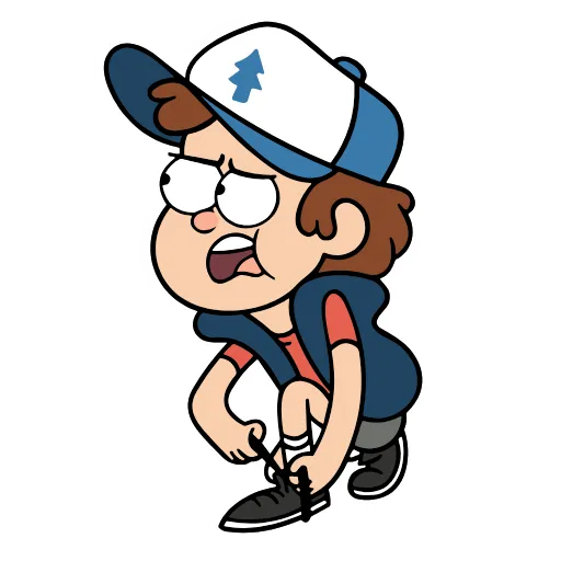 😧 Эмодзи «Gravity Falls» для Telegram