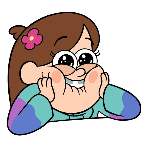 😌 Эмодзи «Gravity Falls» для Telegram