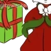 🎄 Эмодзи «мультяшный новогодний» для Telegram