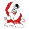 🎄 Эмодзи «мультяшный новогодний» для Telegram