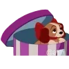 🎄 Эмодзи «мультяшный новогодний» для Telegram