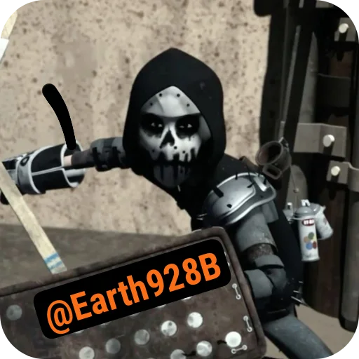 💀 Стикер «Casey Jones» для Telegram
