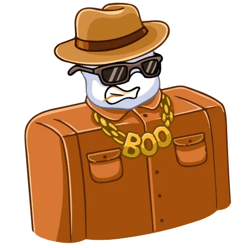 😎 Эмодзи «Casper» для Telegram