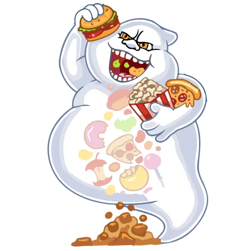 🍔 Эмодзи «Casper» для Telegram