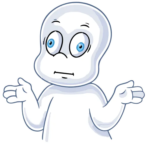 🤷‍♂️ Эмодзи «Casper» для Telegram