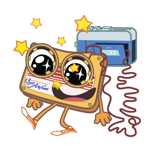 🤩 Эмодзи «Кассеты» для Telegram