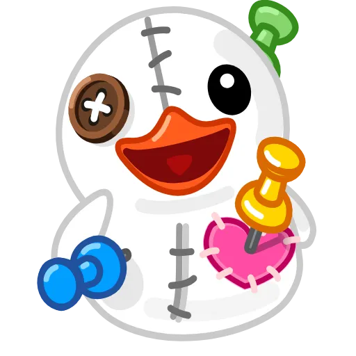 📌 Эмодзи «Утя смайлики / Utya Duck emoji» для Telegram