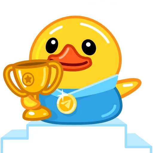 🏆 Эмодзи «Утя смайлики / Utya Duck emoji» для Telegram