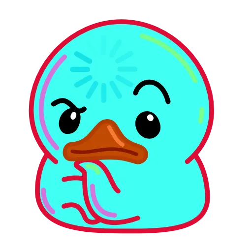🤔 Эмодзи «Утя смайлики / Utya Duck emoji» для Telegram