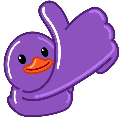👍 Эмодзи «Утя смайлики / Utya Duck emoji» для Telegram