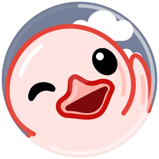 ⭕️ Эмодзи «Утя смайлики / Utya Duck emoji» для Telegram
