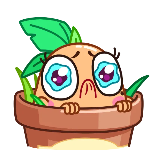 😭 Эмодзи «😲Mandrake - мандрагора» для Telegram