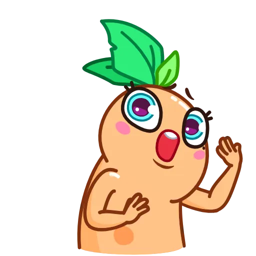 Эмодзи 😲Mandrake - мандрагора для Telegram — скачать