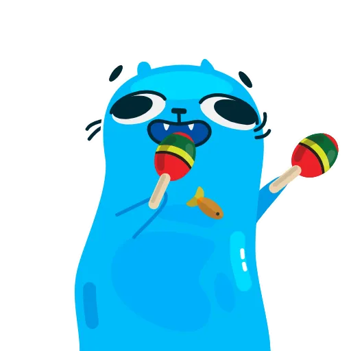💙 Эмодзи «Водокот растекается по вашим диалогам» для Telegram