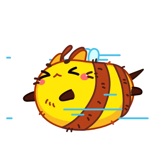 🐝 Эмодзи «Котопчёл» для Telegram