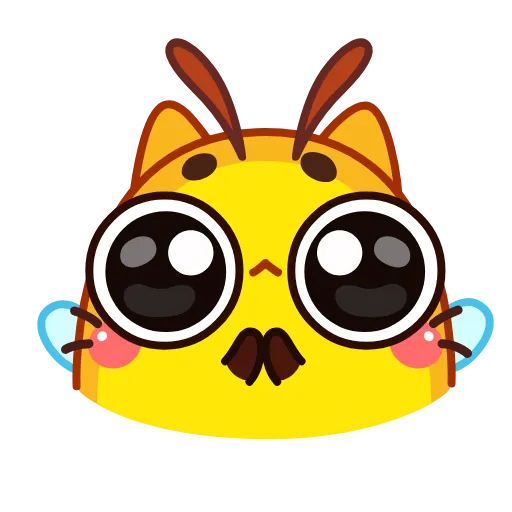🥺 Эмодзи «Котопчёл» для Telegram