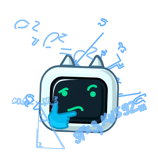 🤔 Эмодзи «Cat Bot» для Telegram